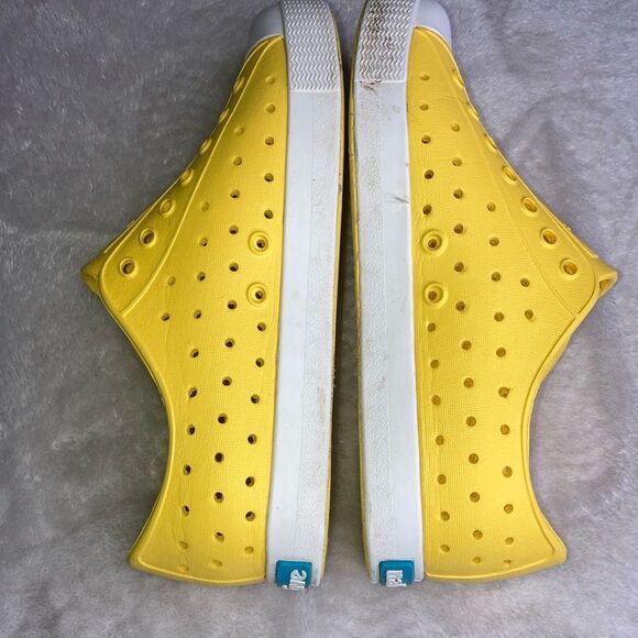 NATIVE J1 Yellow Unisex Slip resistant shoes - Picture 8 of 12